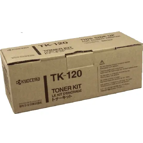 Toner Kyocera TK-120 Czarny do drukarek (Oryginalny) [7.2k]